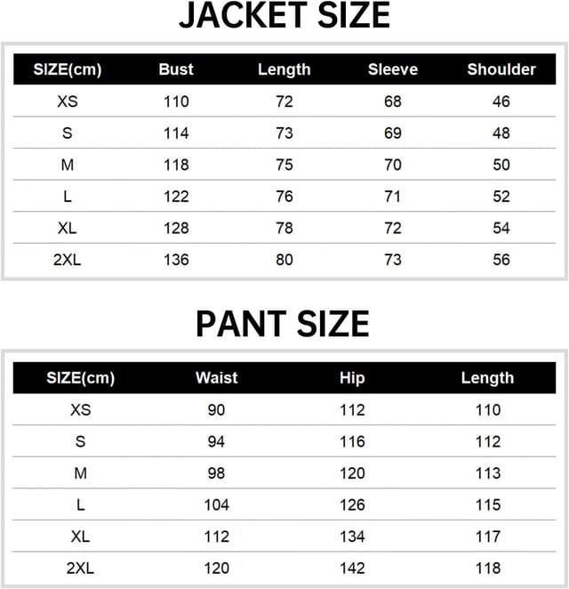 Thumbnail 5 de HOTIAN Herren Ski Jacke und Hose Set