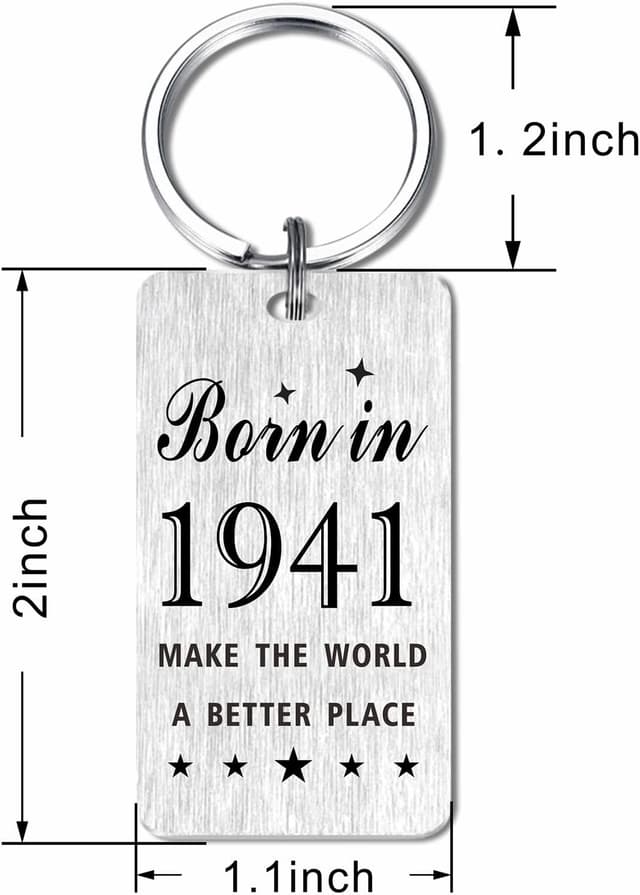 Thumbnail 1 de Gezxin Happy Birthday Keyring 85th