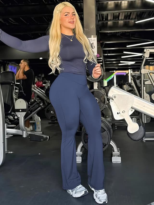 Thumbnail 5 de YEOREO High‑Waist Straight Training Leggings 31.5"
