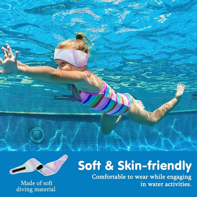 Detalle de HeySplash bandeau de natation en néoprène imperméable pour enfants (1 à 3 ans)