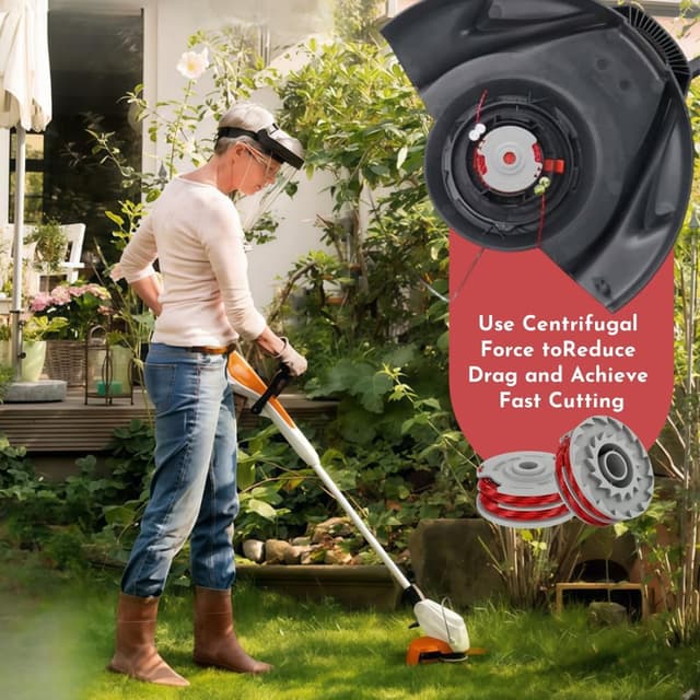 Detalle 2 de Flymo strimmer spool replacement 36ft