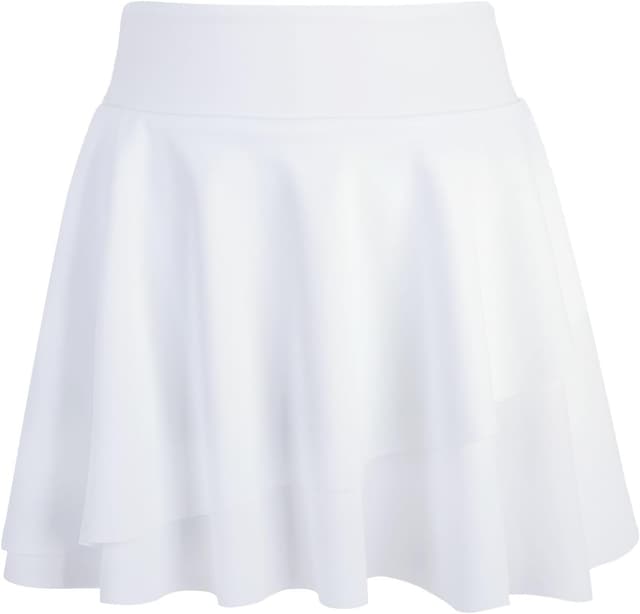 Detalle de Bezioner Girls Pleated Tennis Skirt (High-Waist) with Built-In Shorts and Pockets