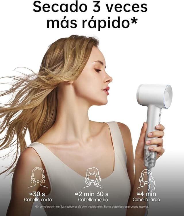 Detalle 2 de Laifen Swift Special Secador de Pelo 200M Iones 🌀 Rápido y Silencioso