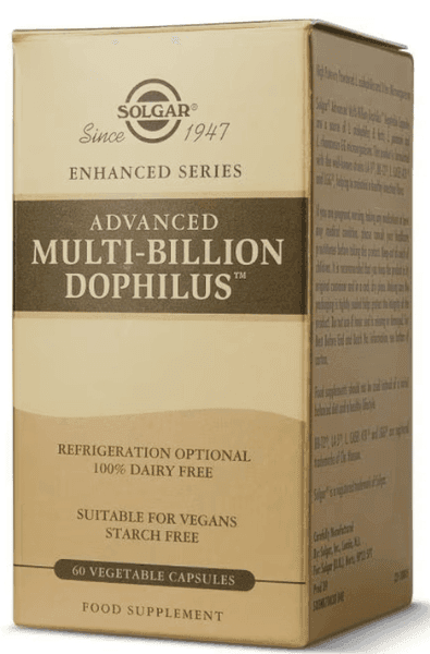 Thumbnail 1 de Solgar Multi-Billion Dophilus Avanzado 60 Cápsulas 🌱