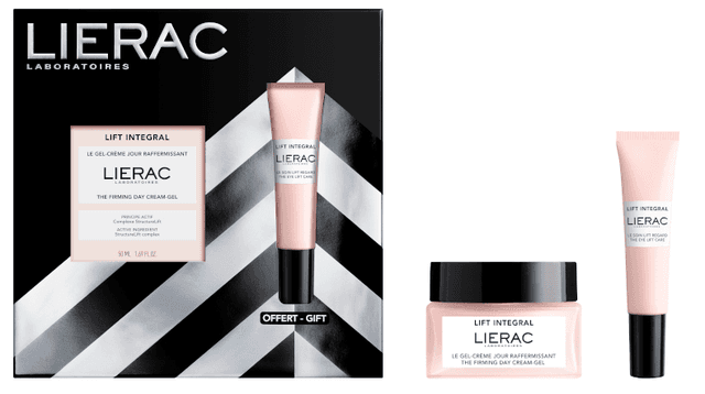 Detalle 2 de Lierac Lift Integral Gel Crema Día 50 ml + Tratamiento Ojos 15 ml