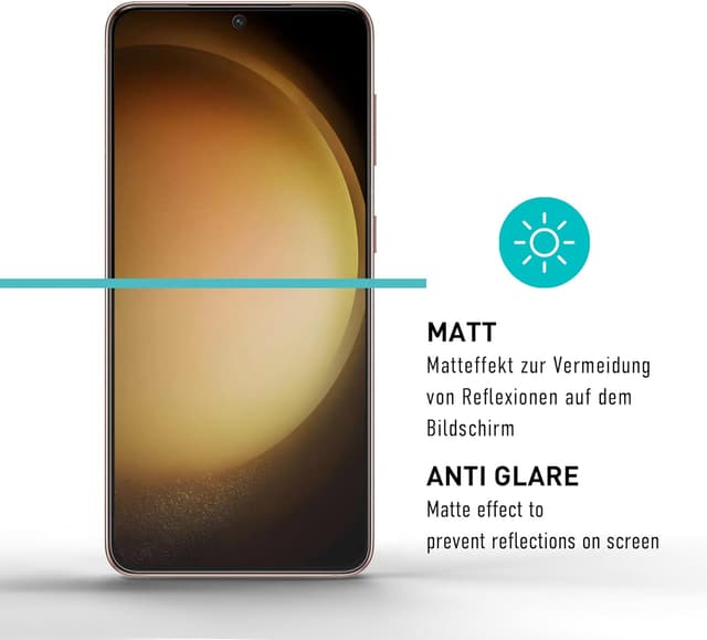 Detalle de smartect TPU Protector Pantalla Galaxy S23 Plus 📱 Mat 2 Piezas