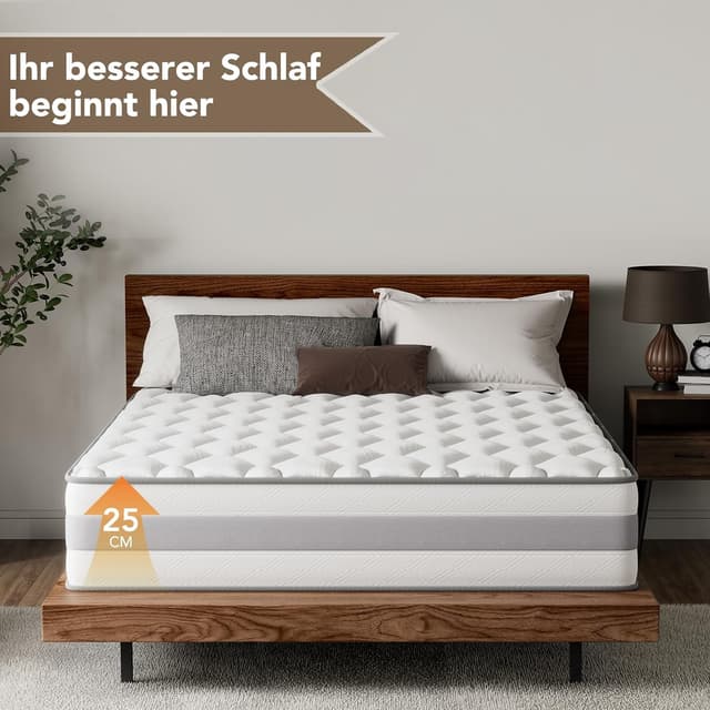 Thumbnail 6 de HOMAVO Matratze 120x200 cm 7-Zonen