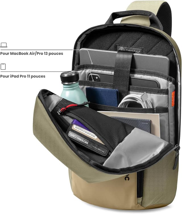 Detalle 2 de tomtoc Compact EDC Sling sac bandoulière 13"