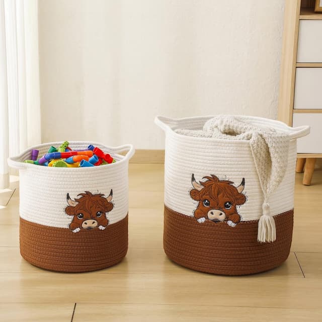 Detalle de Aufbewahrungskorb Wickeltisch 36 x 36 cm