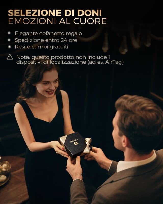 Thumbnail 6 de LORZOR Portafoglio Airtag 10 carte 👛