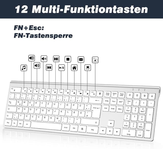 Thumbnail 5 de cimetech Tastatur Maus Set 100 Std ⌨
