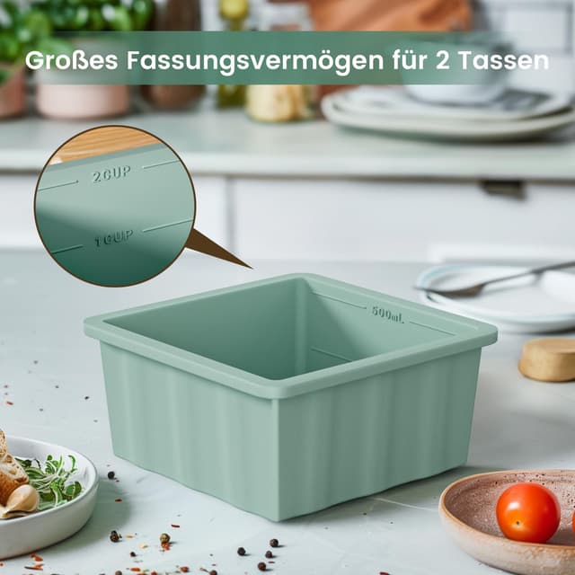 Thumbnail 4 de FINIBO Extragroße Silikon Gefriertablett 2 Tassen