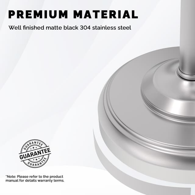 Thumbnail 6 de WZKALY Toilet Paper Holder Stand 1-roll 🧻