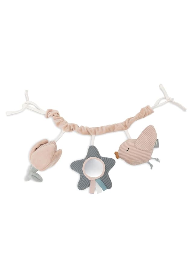 Detalle de Jollein Lovely Birds Kinderwagenkette