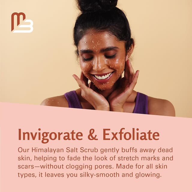 Detalle 2 de M3 Naturals Himalayan Salt Scrub 16 fl oz