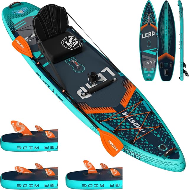 Imagen de iTAOSTAR Lead 12' x 35" Inflatable SUP 450 lb en OfertitasTOP