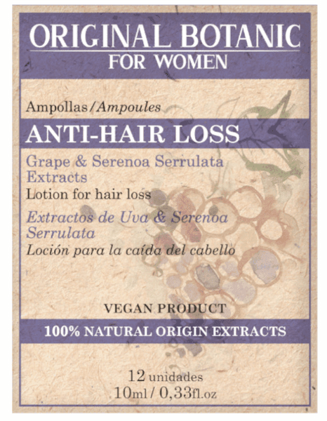 Imagen de Original Botanic For Women Ampollas Anticaída 12x10 ml tratamiento anticaída en OfertitasTOP