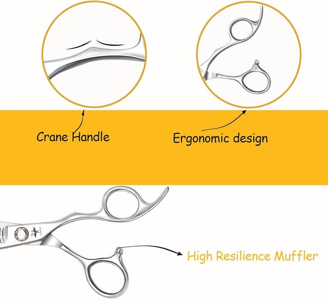 Thumbnail 3 de Hairdressing 6 Inch Thinning Scissors with Ball Bearing Tension ✂