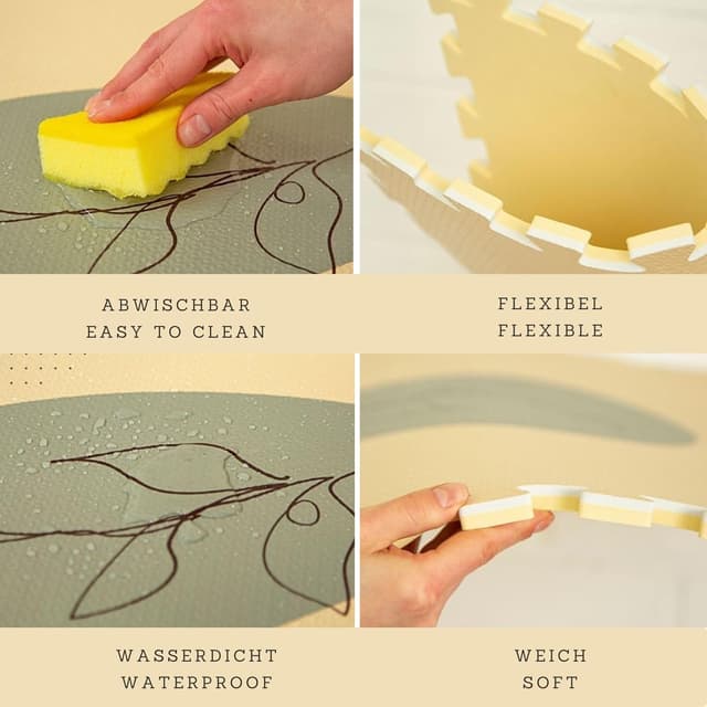 Detalle de Hakuna Matte Puzzlematte Baby 180 x 120 cm