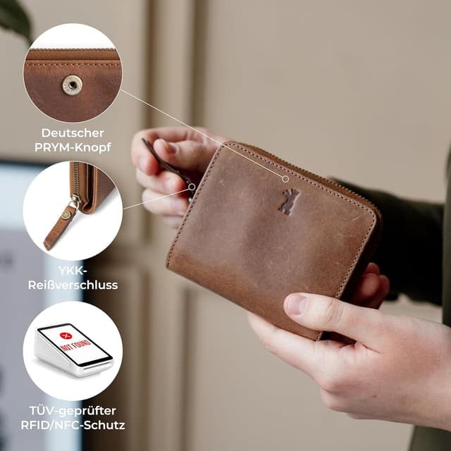 Thumbnail 4 de Berliner Bags Vintage Geldbörse Sara