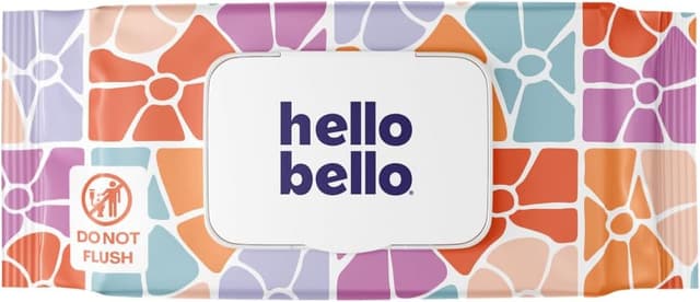 Detalle 2 de Hello Bello Premium Sensitive Skin Wipes (Flower Pop) — Resellable Packs, 720 Total Wipes