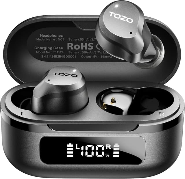 Imagen de TOZO NC9 59H ANC Earbuds en OfertitasTOP