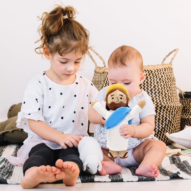 Thumbnail 5 de Yelakey 13" Jesus Plush Brown Jesus Plush