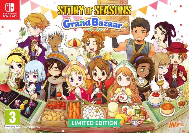 Imagen de Marvelous Europe Story of Seasons: Grand Bazaar Limited Edition en OfertitasTOP
