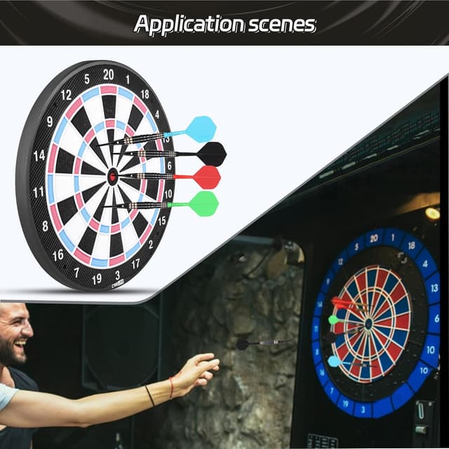 Detalle de CyeeLife dart shafts 12 piece set