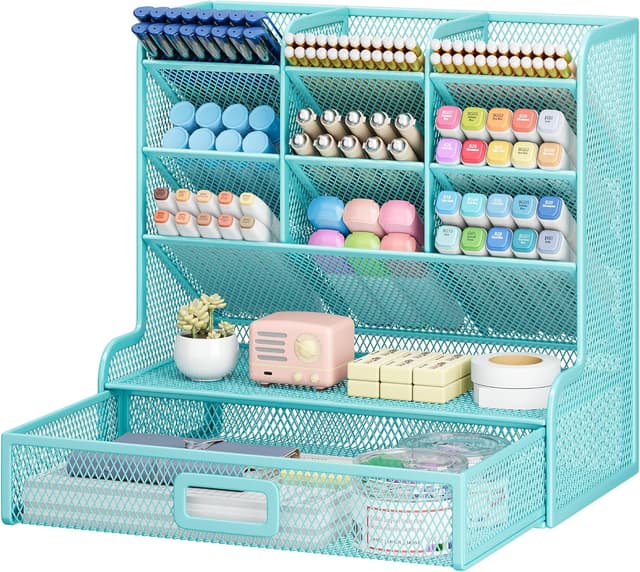 Detalle de Schreibtisch Organizer mit 9 Fächern