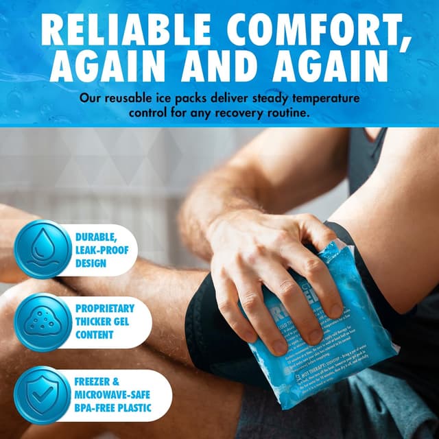Thumbnail 5 de Perfect Remedy Gel Ice Pack 2-Pack for Injuries 🩹