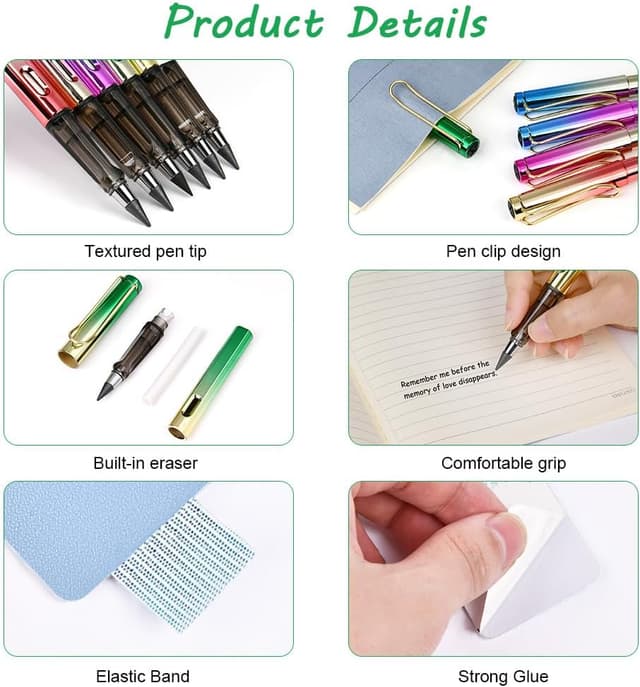 Thumbnail 2 de OFFCUP Matita senza inchiostro 6 pezzi ✏