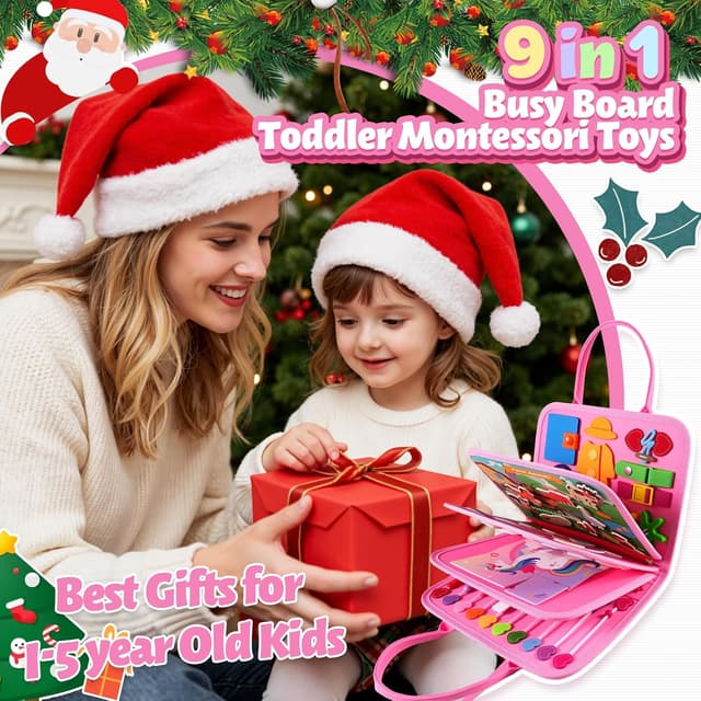 Thumbnail 1 de ZOOI Busy Board Montessori Toy for 1 Year Old