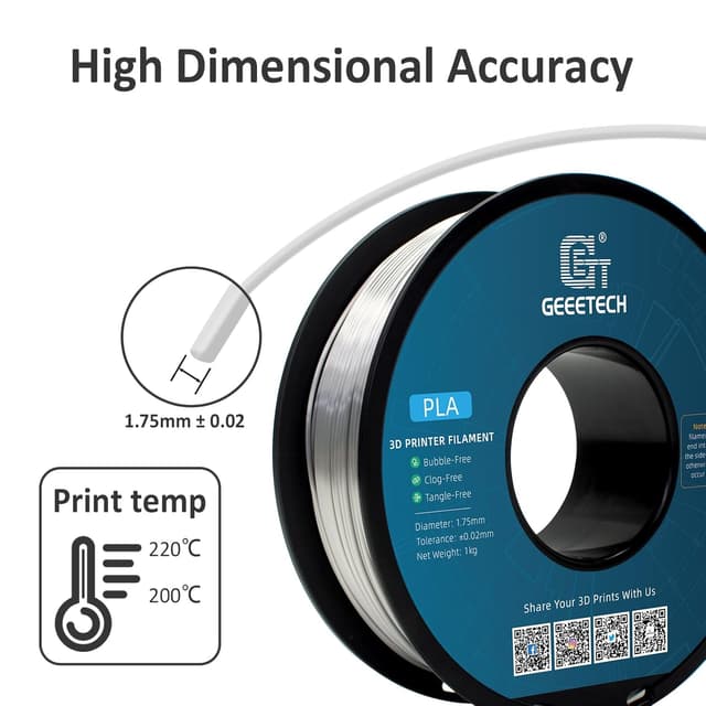 Thumbnail 3 de GEEETECH PLA Filament 1 kg Silk