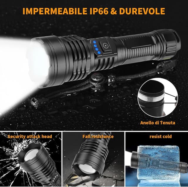 Thumbnail 6 de DXHGHYGL torcia LED potente 500.000 lumen