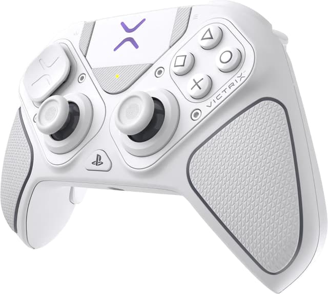 Detalle 2 de Turtle Beach Victrix Pro BFG Reloaded Bianco controller modulare wireless per PS5, PS4 e PC (licenza ufficiale PlayStation) con modulo Fightpad