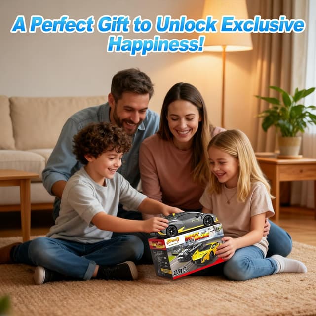 Thumbnail 6 de Lamborghini RC Drift Car 1:24 4WD Mini 4WD remote drift car with LEDs