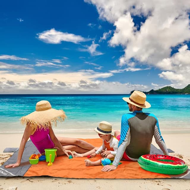 Thumbnail 6 de COVACURE Beach blanket mat 210 x 200cm