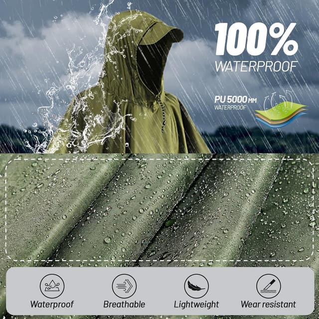 Detalle 1 de Stynice Leicht-Regenponcho 290 g