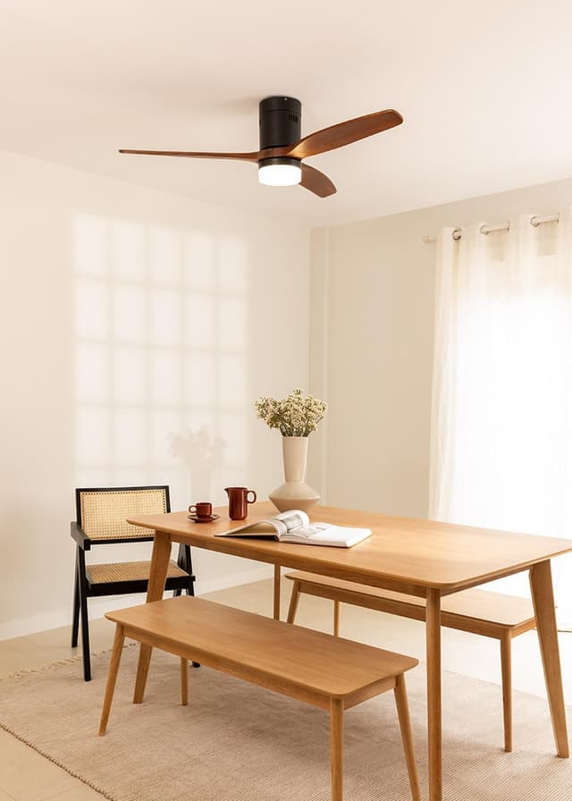 Detalle 2 de CREATE WINDCALM Ventilador de techo 132 cm con luz y WiFi