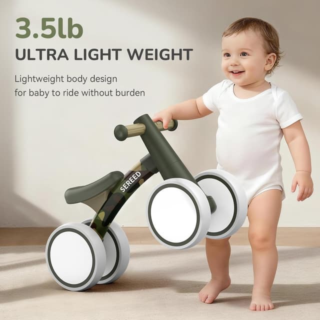Thumbnail 4 de SEREED Baby Balance Bike 4 Wheels 12-24M