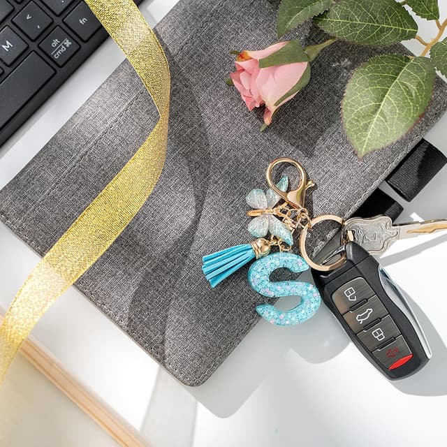 Thumbnail 6 de MORSUNBELA Schlüsselanhänger Buchstabe 10 cm