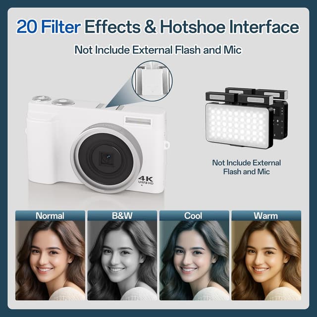 Thumbnail 5 de Fotocamera Digitale 4K 48MP con Zoom 16X