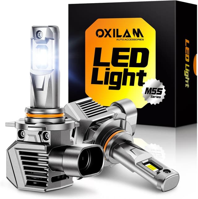 Detalle de OXILAM 9012 LED Bulbs 6500K, Pack of 2
