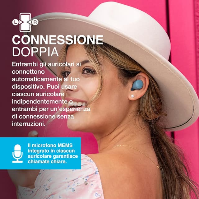 Thumbnail 4 de JLab Go Air Pop+ Cuffie Bluetooth