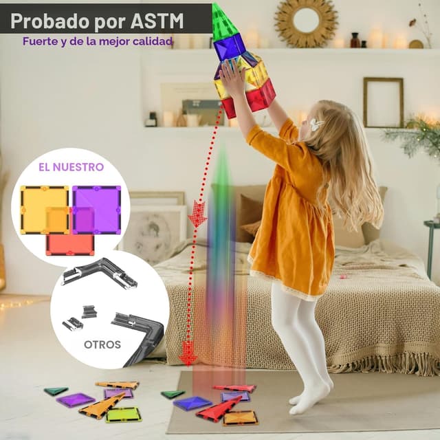 Thumbnail 4 de Desire Deluxe Bloques Magnéticos 57 piezas 🎲