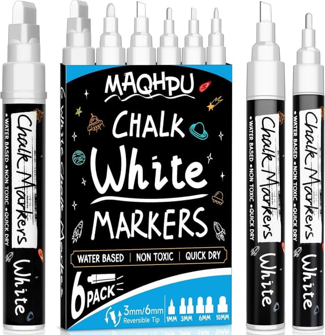 Imagen de Maqhpu Kreidestifte 6 Stück 🎨 en OfertitasTOP