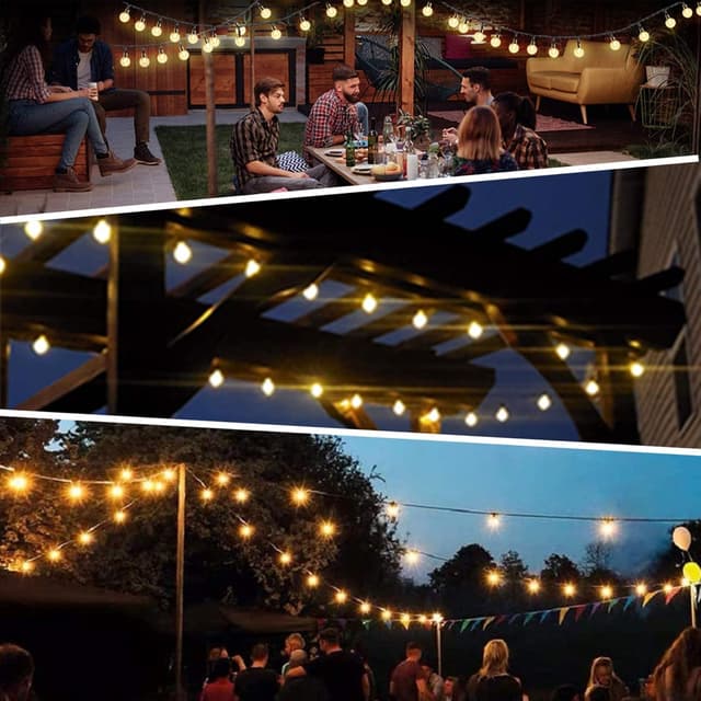 Detalle 2 de Garlocht solar garden lights 50 LED 7M