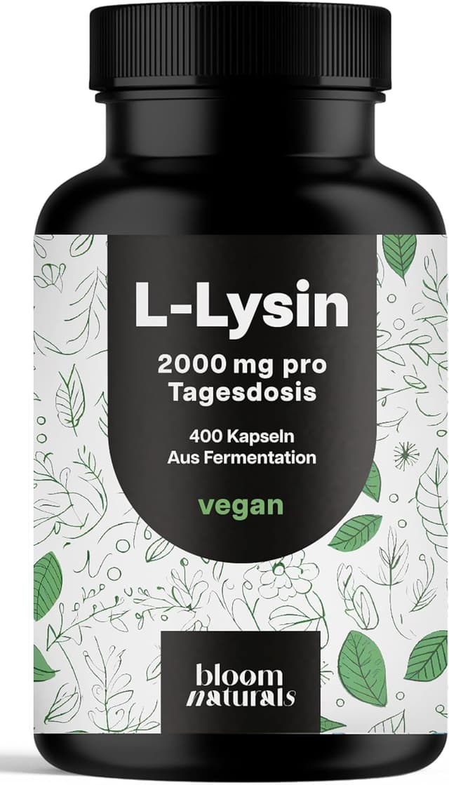 Detalle de L-Lysin hochdosiert 400 Kapseln 2000 mg