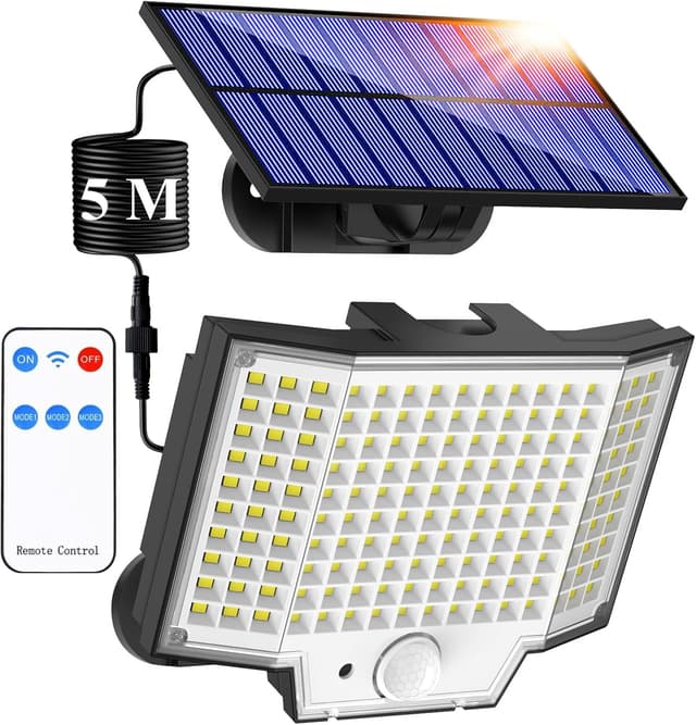 Imagen de Haokiang Solar Security Lights 2000lm 270° en OfertitasTOP